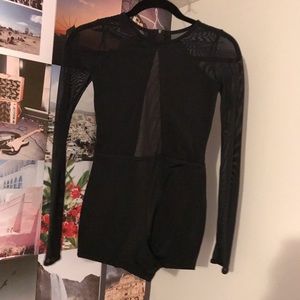Dance Costume Mesh Unitard